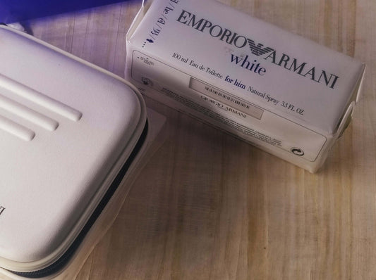 Emporio White By Giorgio Armani For men EDT Spray 100 ml 3.4 oz, Vintage, Rare, Set Sealed
