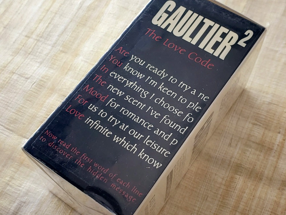 Gaultier 2 Jean Paul Gaultier for women and men EDP Spray 2X40 ml 2X1.3 oz, Vintage, Rare, Sealed