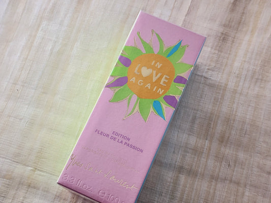 In Love Again Edition Fleur De La Passion Yves Saint Laurent for women EDT Spray 100 ml 3.4 oz, Vintage, Rare