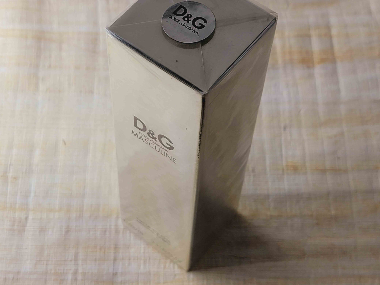 Dolce & Gabbana Masculine EDT Spray 100 ml 3.4 oz Or 50 ml 1.7 oz, Vintage, Rare, Sealed