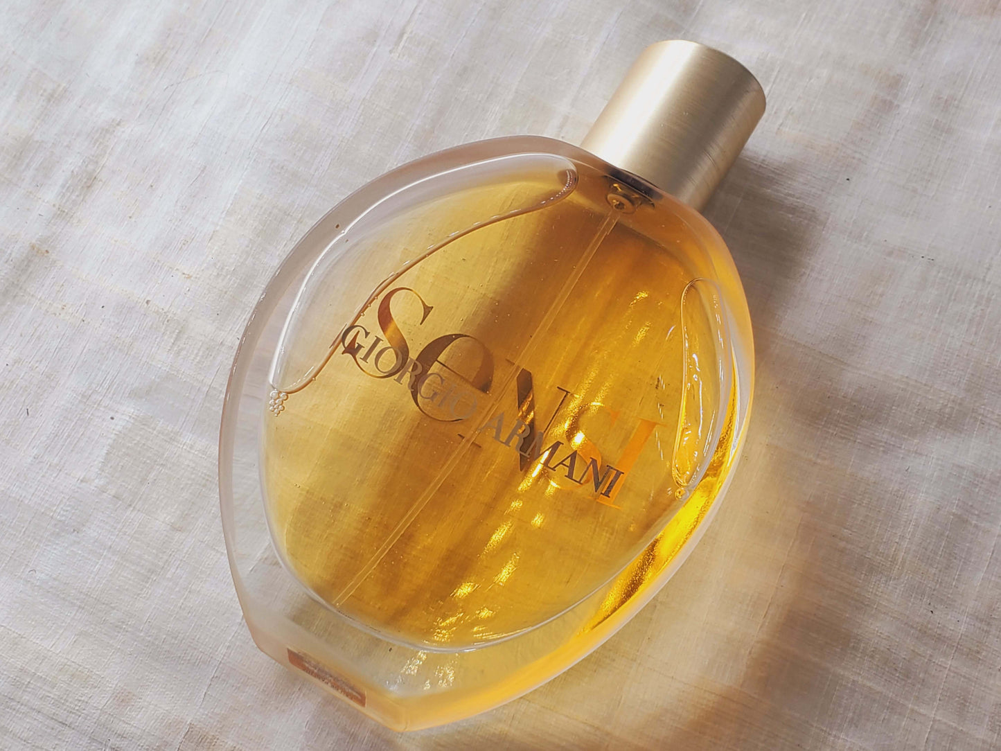 Giorgio Armani Sensi EDP Spray 100 ml 3.4 oz Or 50 ml 1.7 oz, Vintage