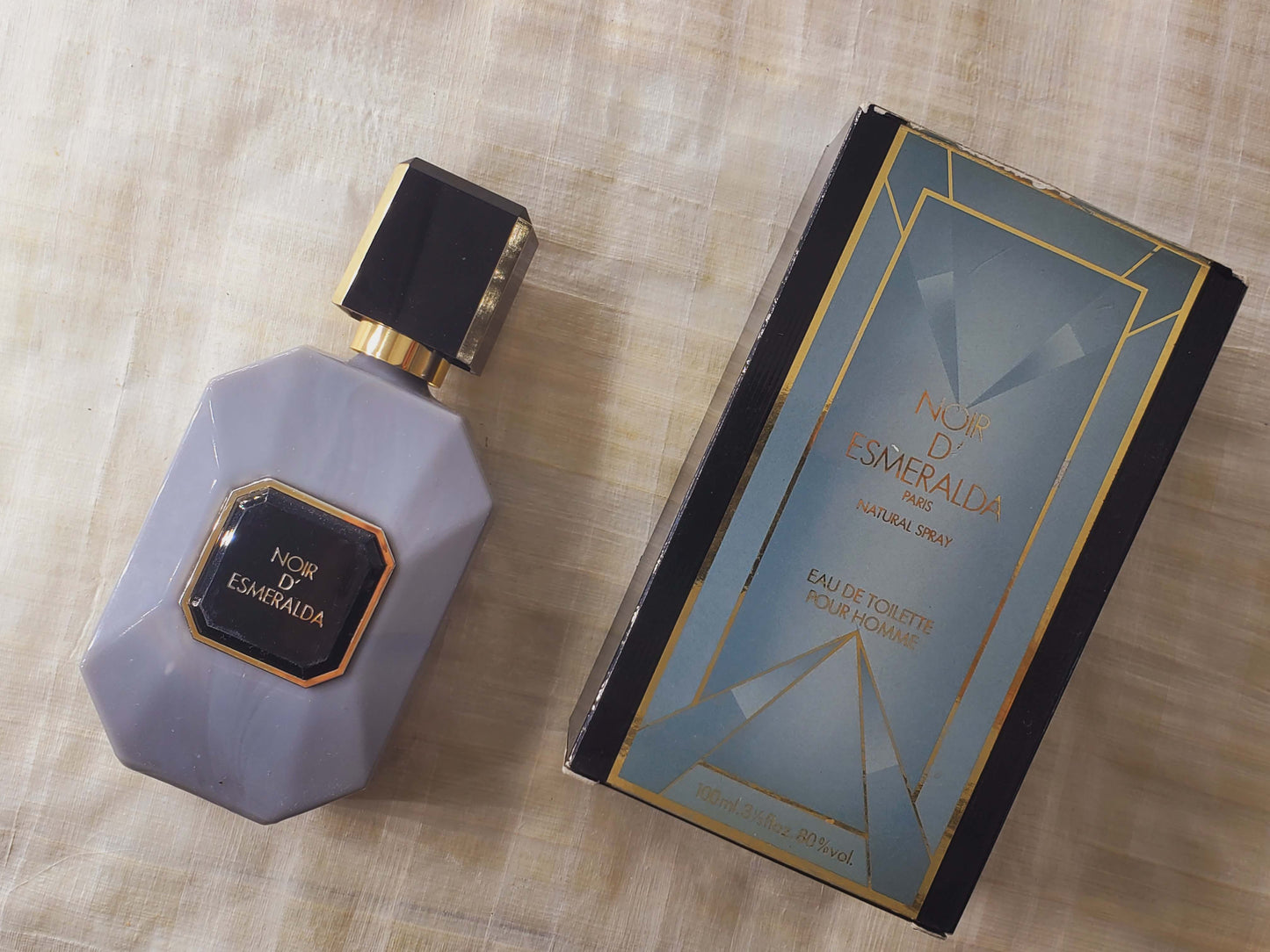 Noir d'Esmeralda Parfums Esmeralda 1993 for Men EDT Spray 100 ml 3.4 oz OR 50 ML 1.7 oz, Vintage, Rare