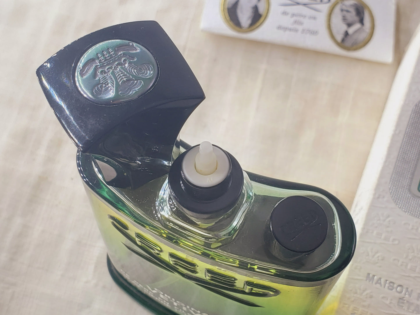 Original Vetiver Creed (Batch 2004 First Edition) for Unisex EDT Spray 120 ml 4 oz, Vintage, Rare