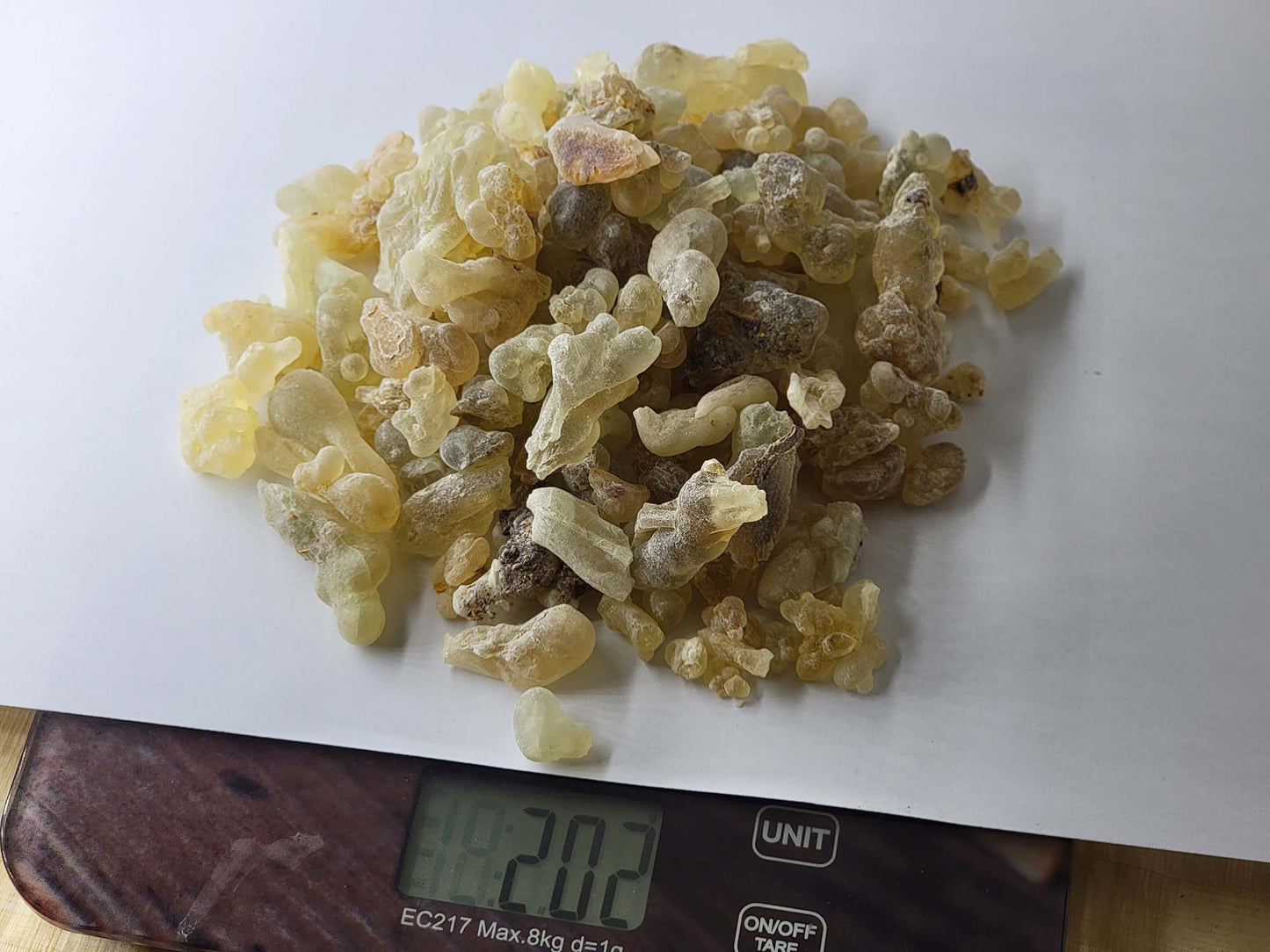 Organic Resins Green Frankincense Hogary Omani 200 g Or 500 g Or 1 Kilo