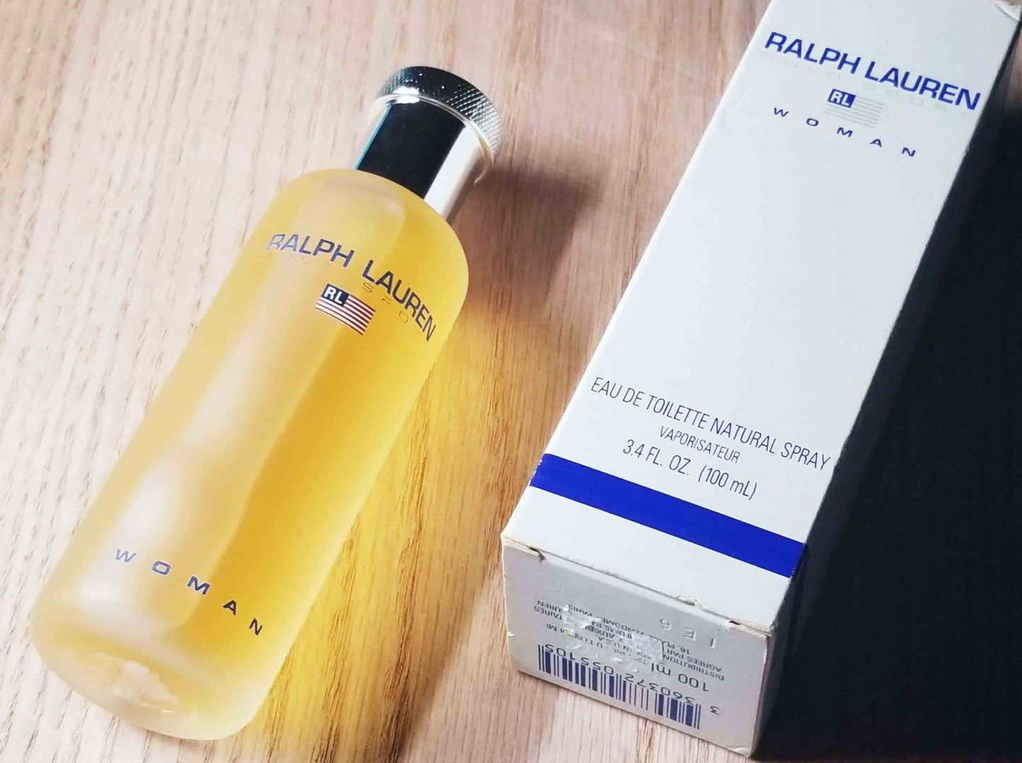 Polo Sport Woman Ralph Lauren (Cosmair) EDT Spray 150 ml 5 oz Or 100 ml 3.4 oz, Vintage, Rare