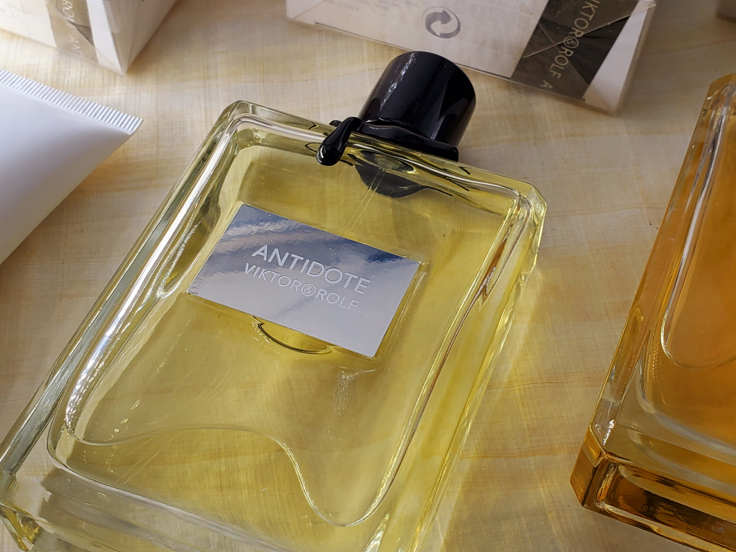 Antidote Viktor&Rolf for men EDT + After Shave Spray 125 ml 4.2 oz + After Shave Balm Tube, Vintage, Rare
