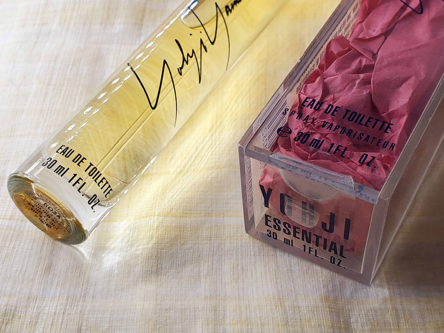 Yohji Essential Yohji Yamamoto for women EDT Spray 50 ml 1.7 oz OR 30 ml 1 oz, Vintage, Rare, Sealed
