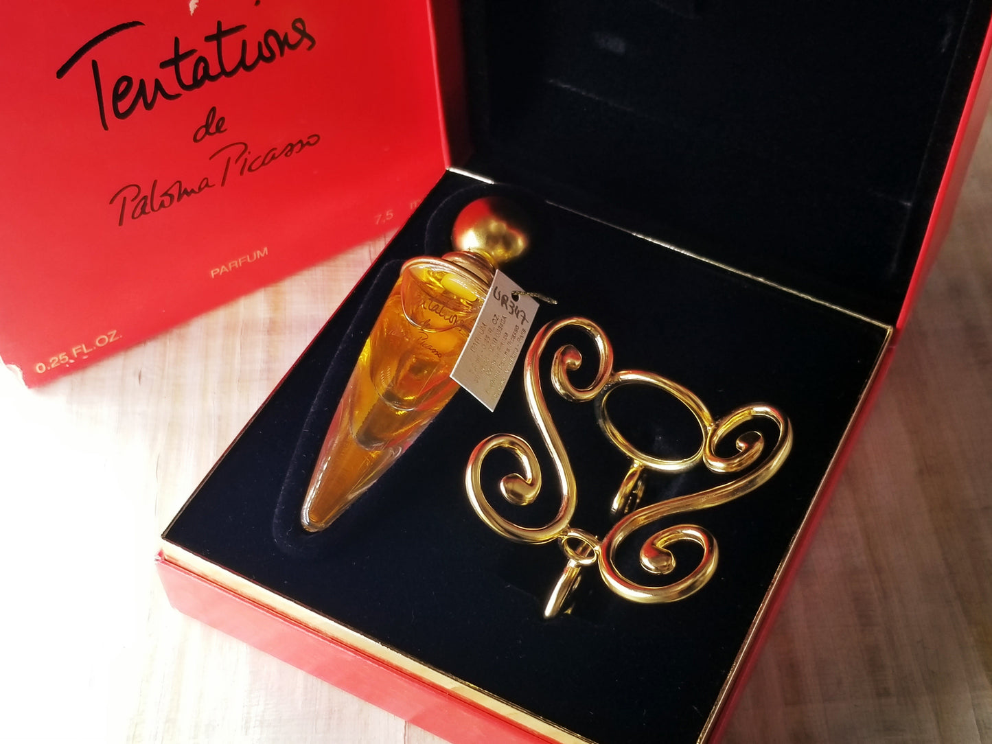 Paloma Picasso (Cosmair) Pure Parfum for women 7.5 ml 0.25 oz, Vintage, Rare