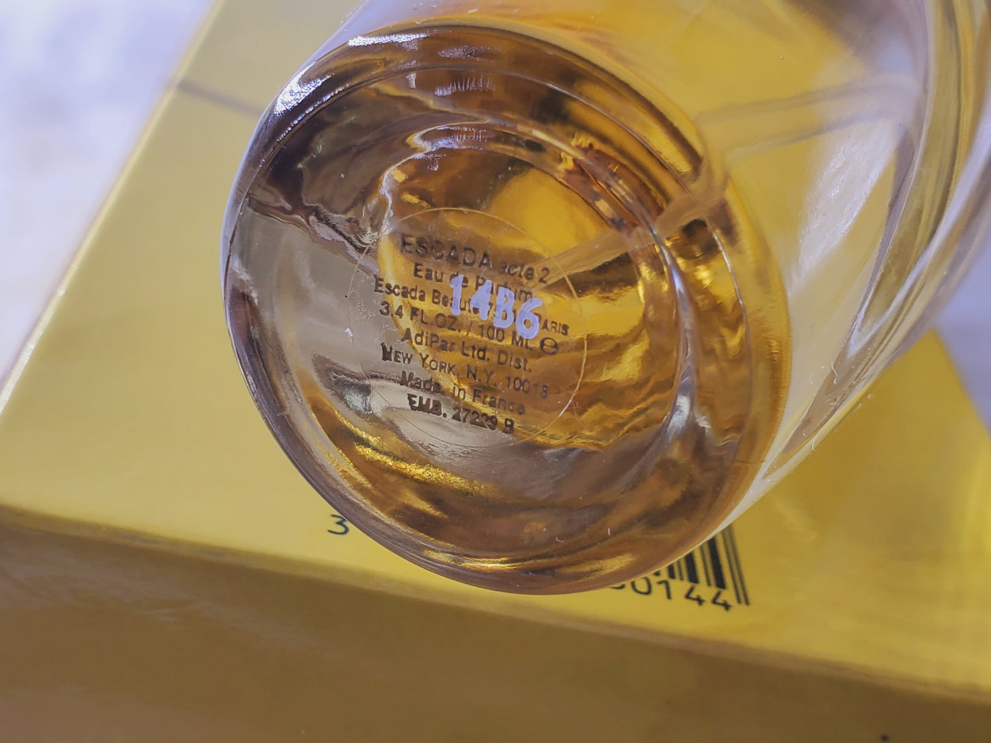 Escada Acte 2 for women EDP Spray 100 ml 3.4 oz, Vintage, Rare