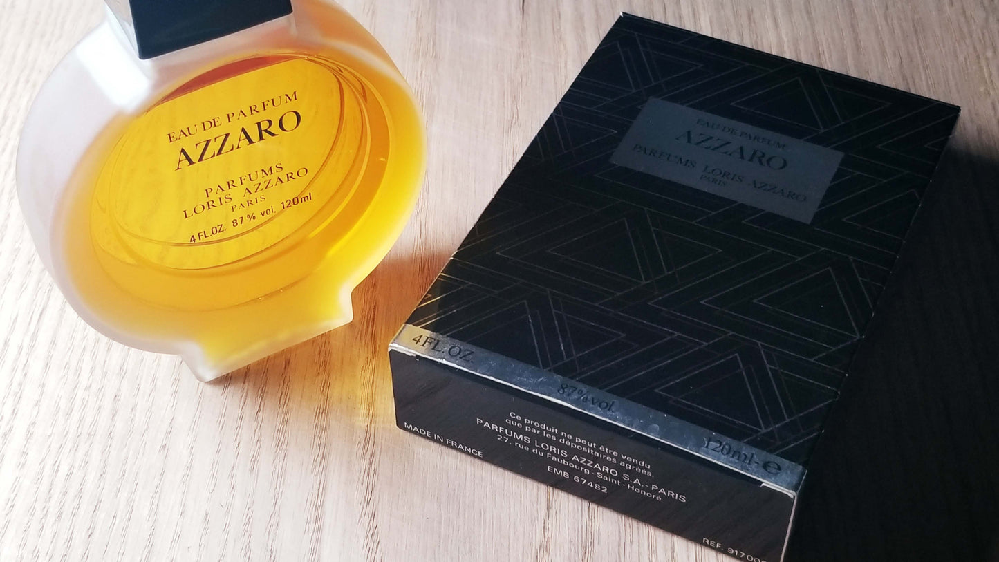 Azzaro by Parfums Loris Azzaro 1975 Azzaro for women EDP Splash 120 ml 4 oz, Vintage, Very Rare