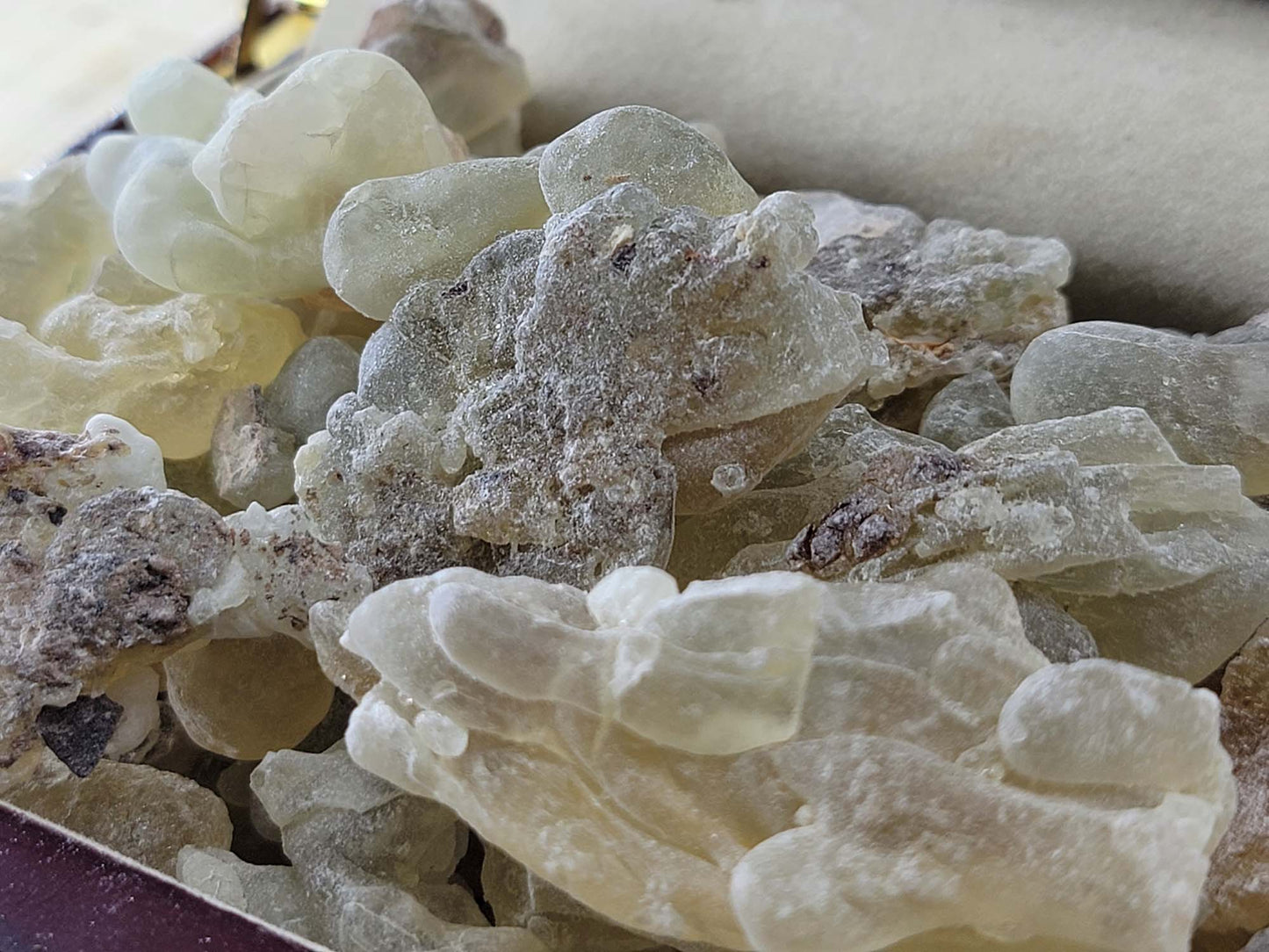 Organic Resins Green Frankincense Hogary Omani 200 g Or 500 g Or 1 Kilo