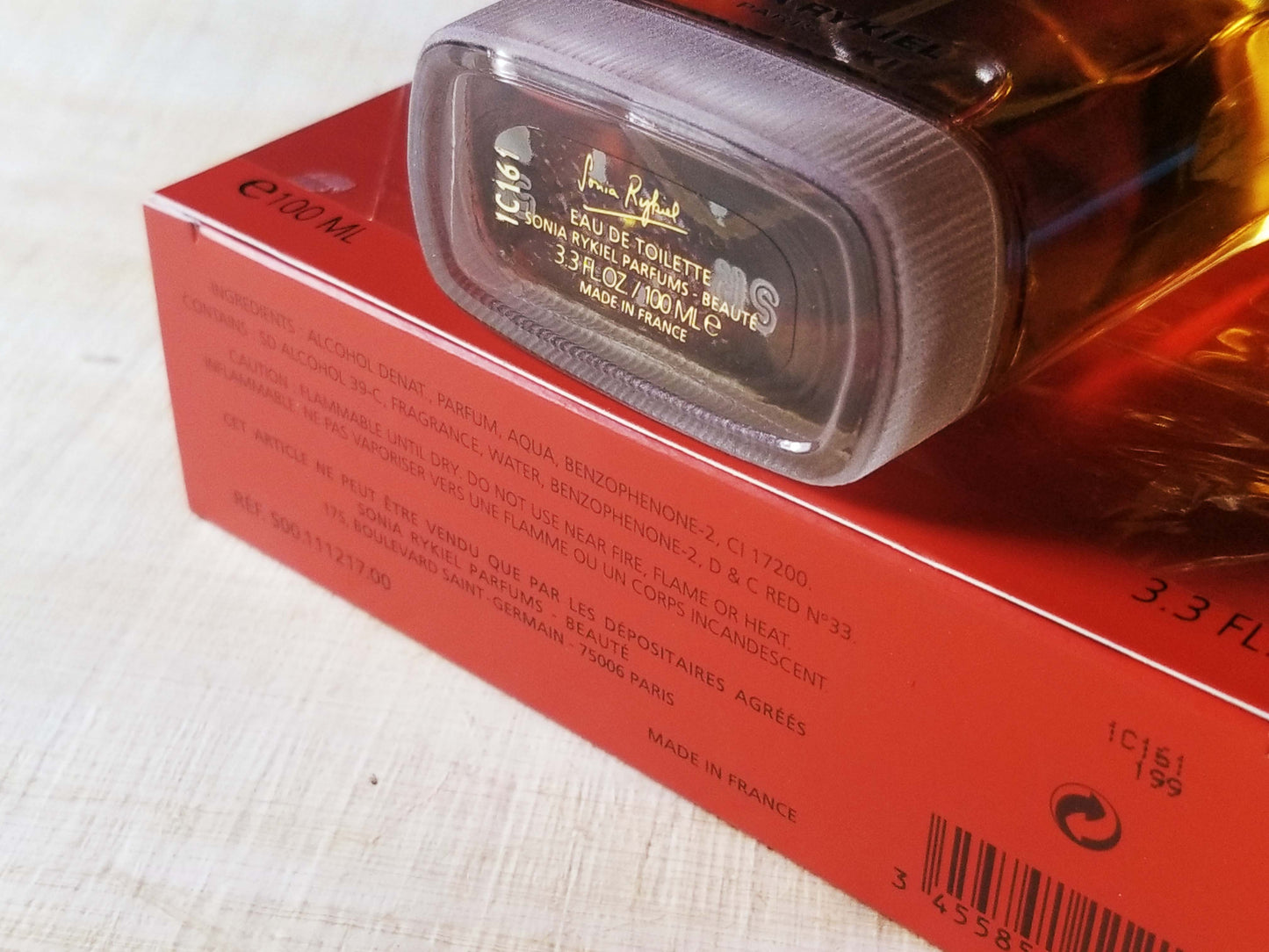 Sonia Rykiel Women EDT Spray 100 ml 3.4 oz OR 50 ml 1.7 oz OR 30 ml 1 oz, Vintage, Rare, Sealed