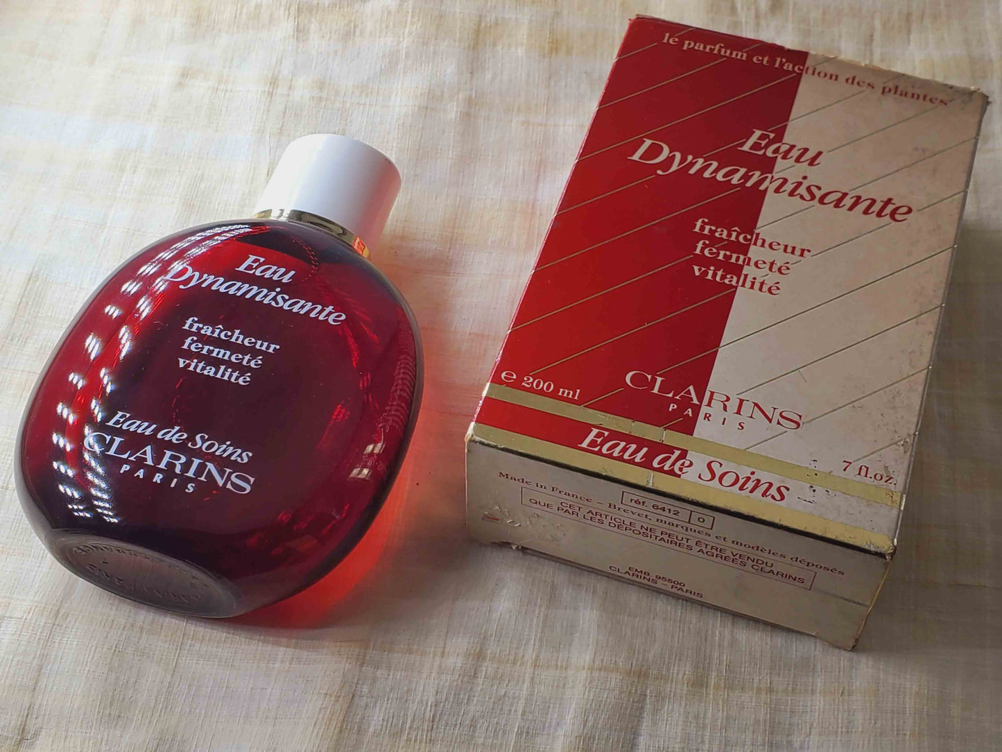 Eau Dynamisante Clarins for women and men Eau de Soins Splash 200 ml 7 oz, Vintage, Rare