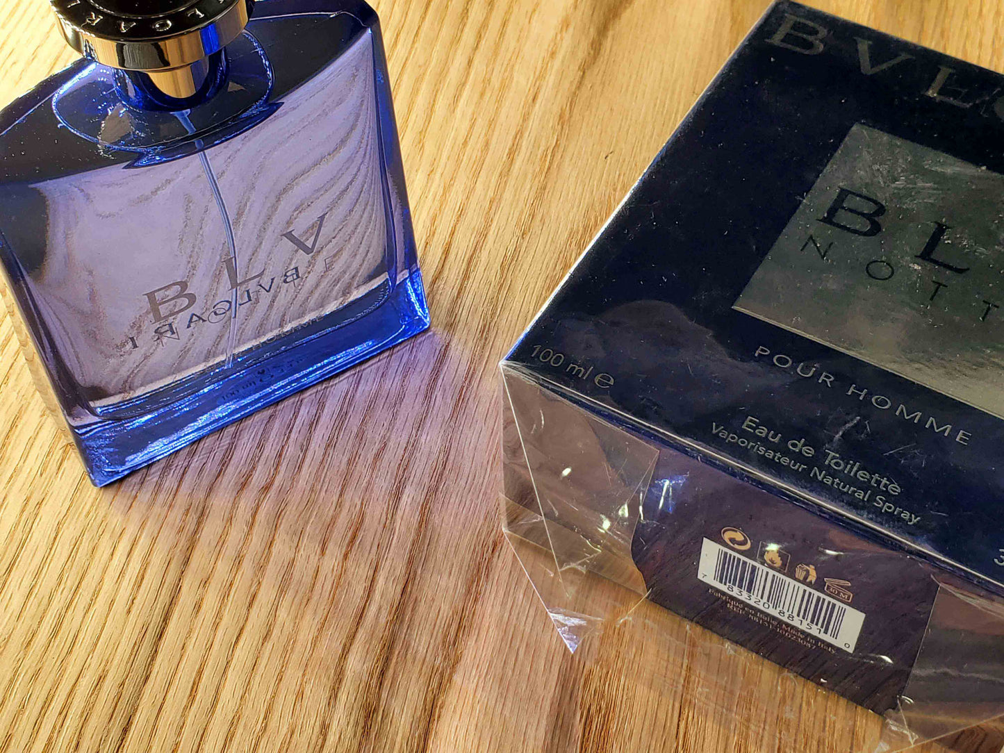 BLV Notte Pour Homme Bvlgari for men EDT Spray 100 ml 3.4 oz, Vintage, Rare, Sealed