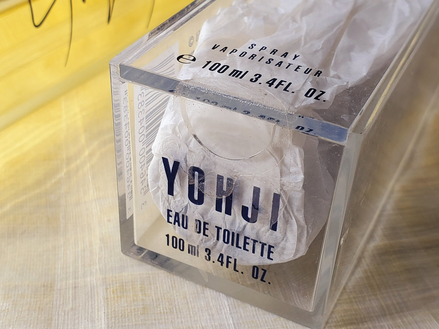 Yohji Yamamoto for women EDT Spray 100 ml 3.4 oz OR 50 ml 1.7 oz, Vintage, Rare, Sealed