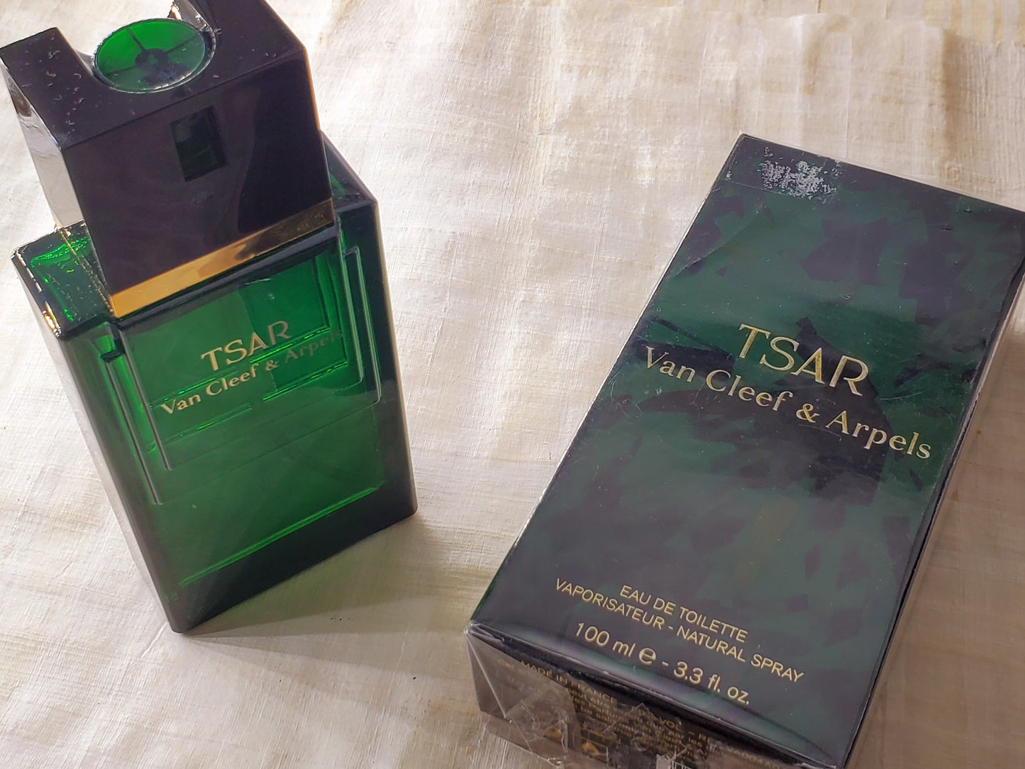Tsar Van Cleef & Arpels for men EDT Spray 100 ml 3.4 oz, Vintage, Rare, Sealed