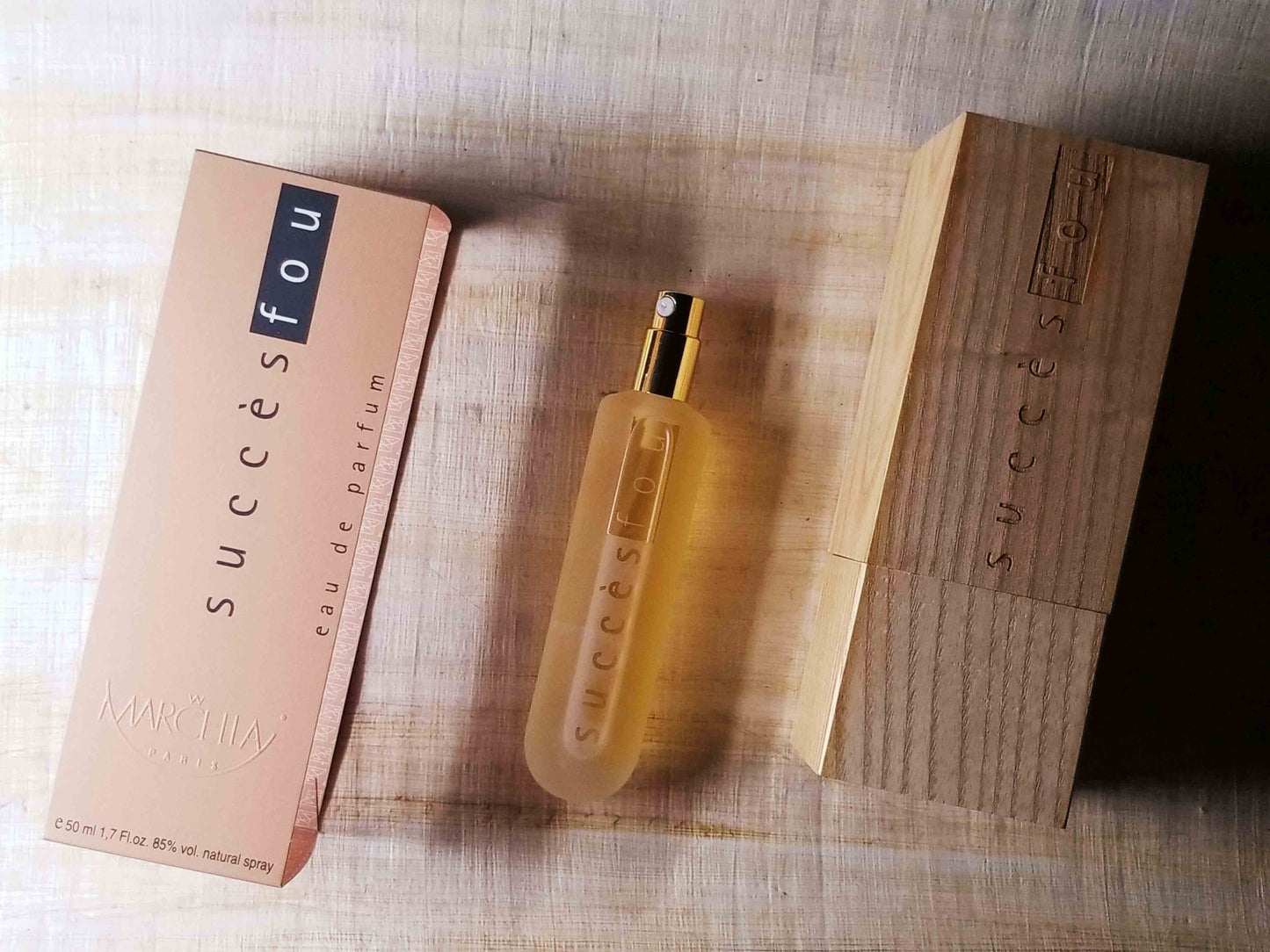 Succes Fou Marcella Wouters for women EDP Spray 50 ml 1.7 oz, Vintage, Rare, Sealed