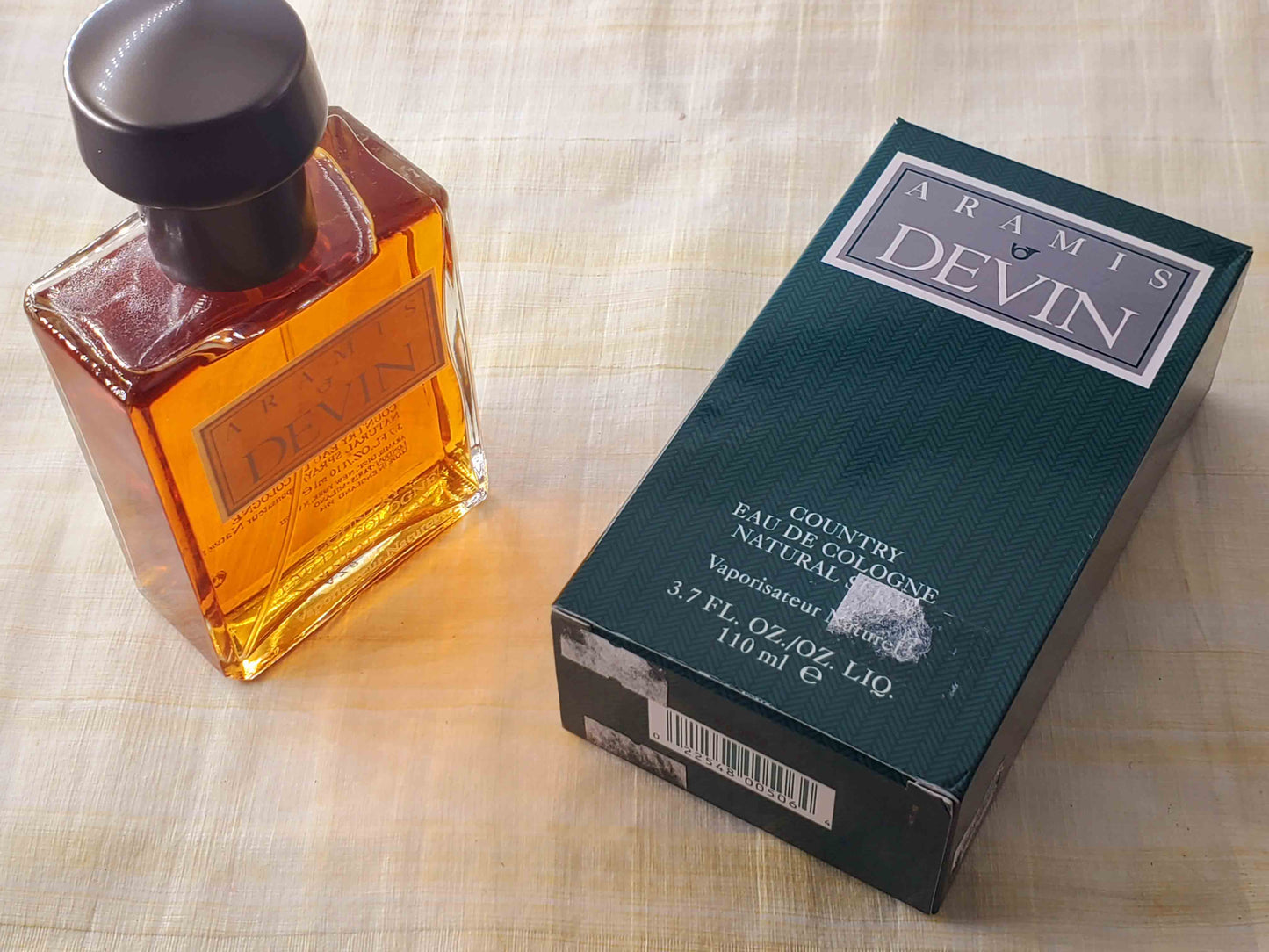 Aramis Devin Men's Cologne by Aramis Country Eau De Cologne Spray 110 ml 3.7 oz, Rare, Vintage