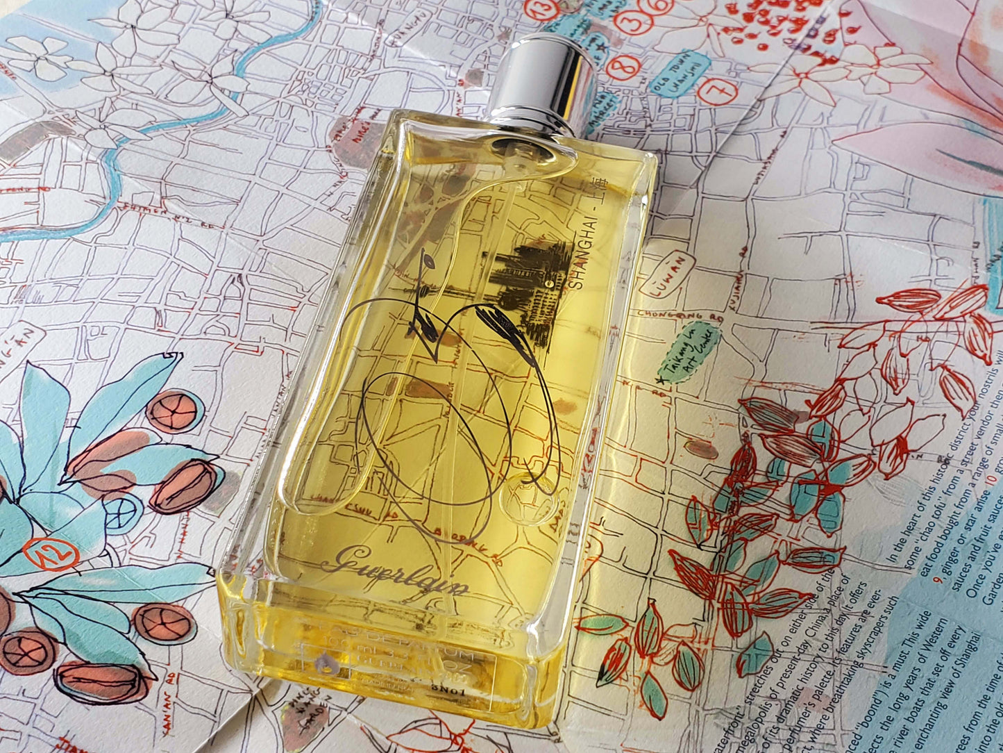 Les Voyages Olfactifs 05 Paris-Shanghai Guerlain Unisex EDP Spray 100 ml 3.4 oz, Vintage, Very Rare