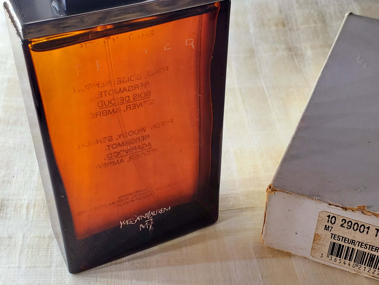M7 Yves Saint Laurent for men EDT Spray 100 ml 3.4 oz, Vintage, Rare, TESTER