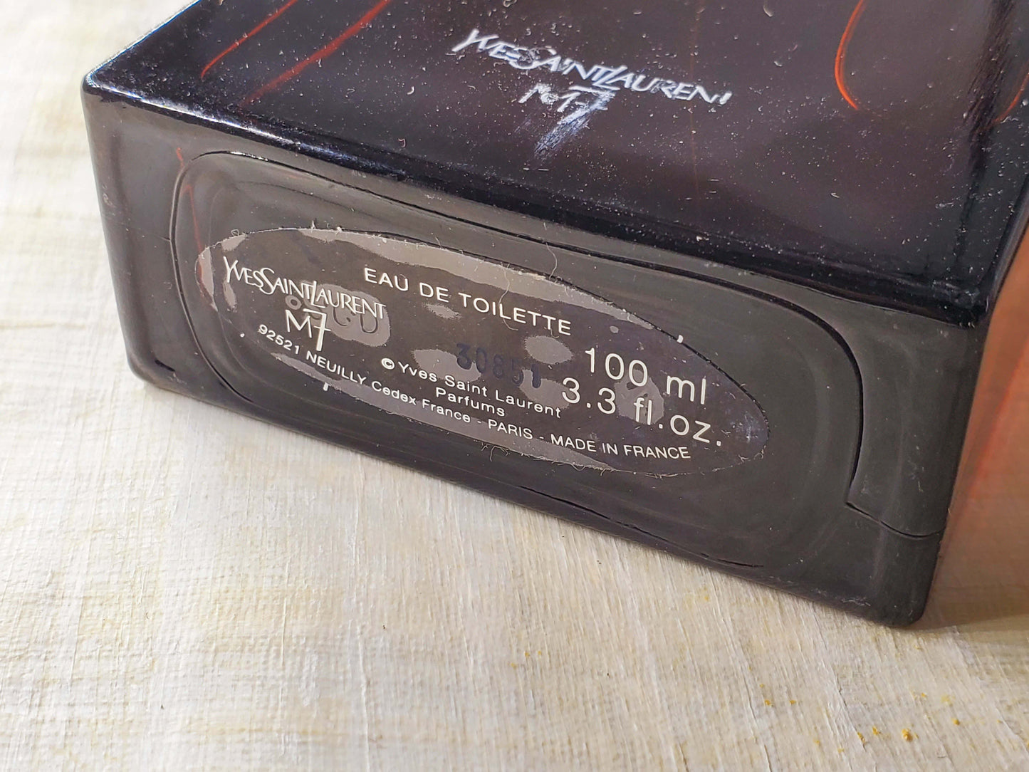 M7 Yves Saint Laurent for men EDT Spray 100 ml 3.4 oz, Vintage, Rare, TESTER