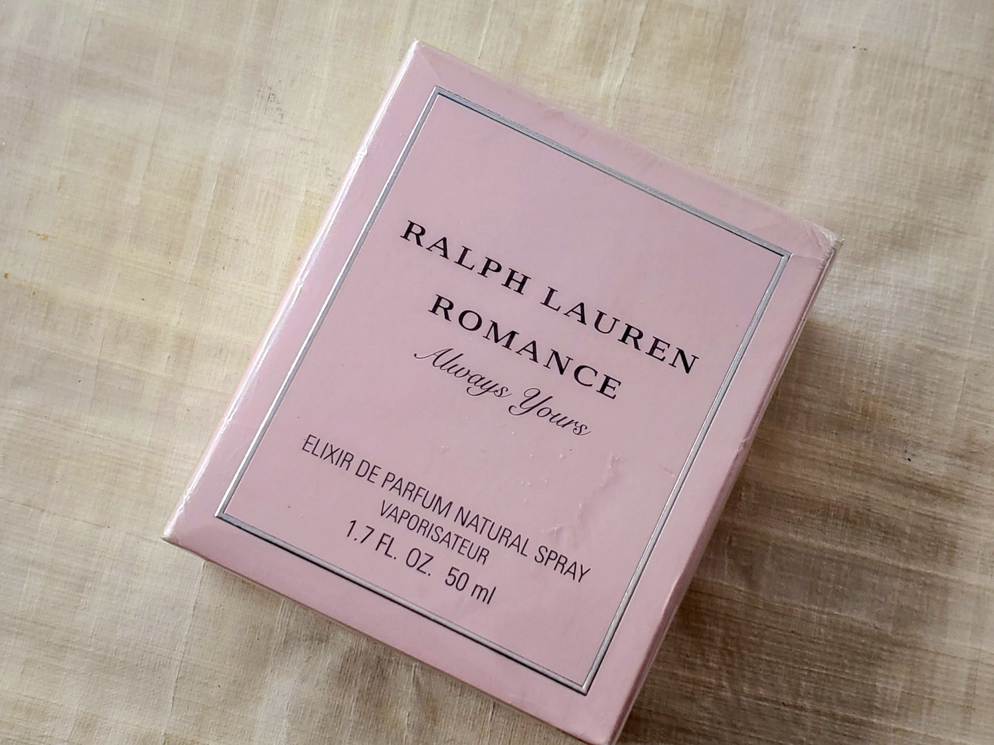 Romance Always Yours Ralph Lauren for women Elixir De Parfum Spray 75 ml 2.5 oz OR 50 ml 1.7 oz, Vintage, Rare, Sealed