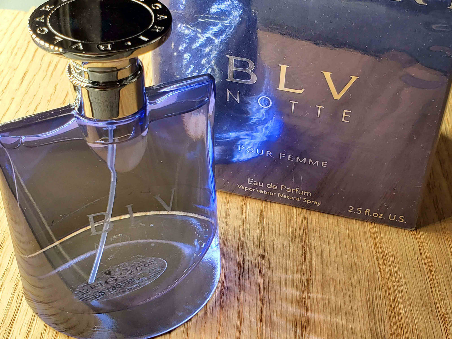 BLV Notte Pour Femme Bvlgari for women EDP Spray 75 ml 2.5 oz OR 40 ml 1.33 oz, Vintage, Rare, Sealed