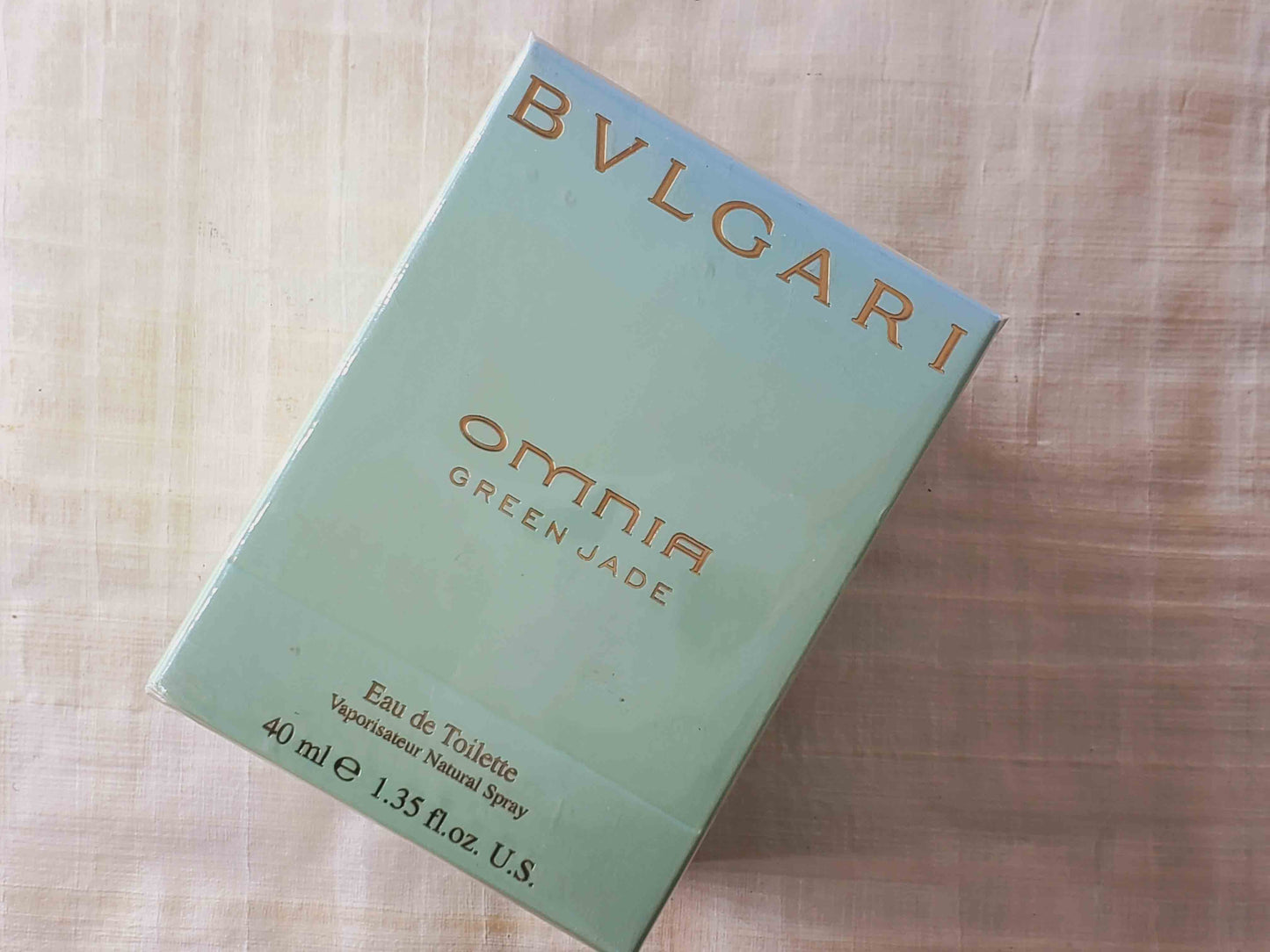 Omnia Green Jade Bvlgari for Women EDT Spray 65 ml 2.2 oz OR 40 ml 1.35 oz, Vintage, Rare, Sealed