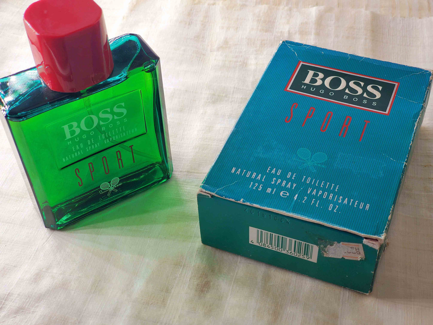 Hugo Boss Sport EDT Spray 125 ml 4.2 oz, Vintage, Rare