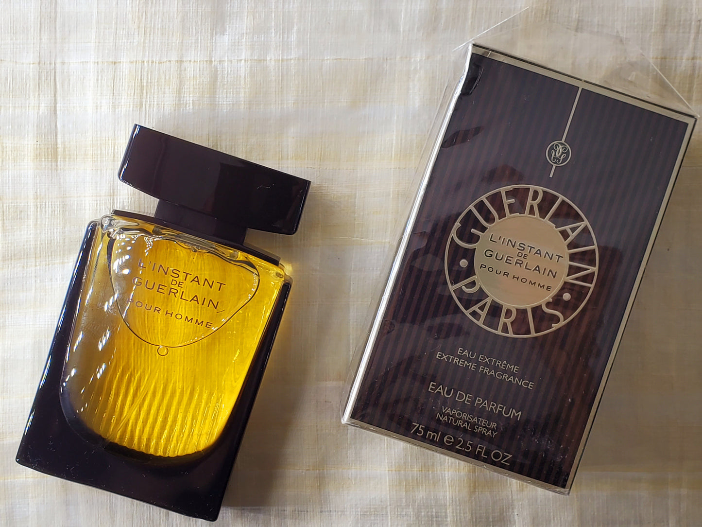 L'Instant de Guerlain Pour Homme Eau Extreme EDP 75 ml 2.5 oz, Vintage, Rare, Sealed