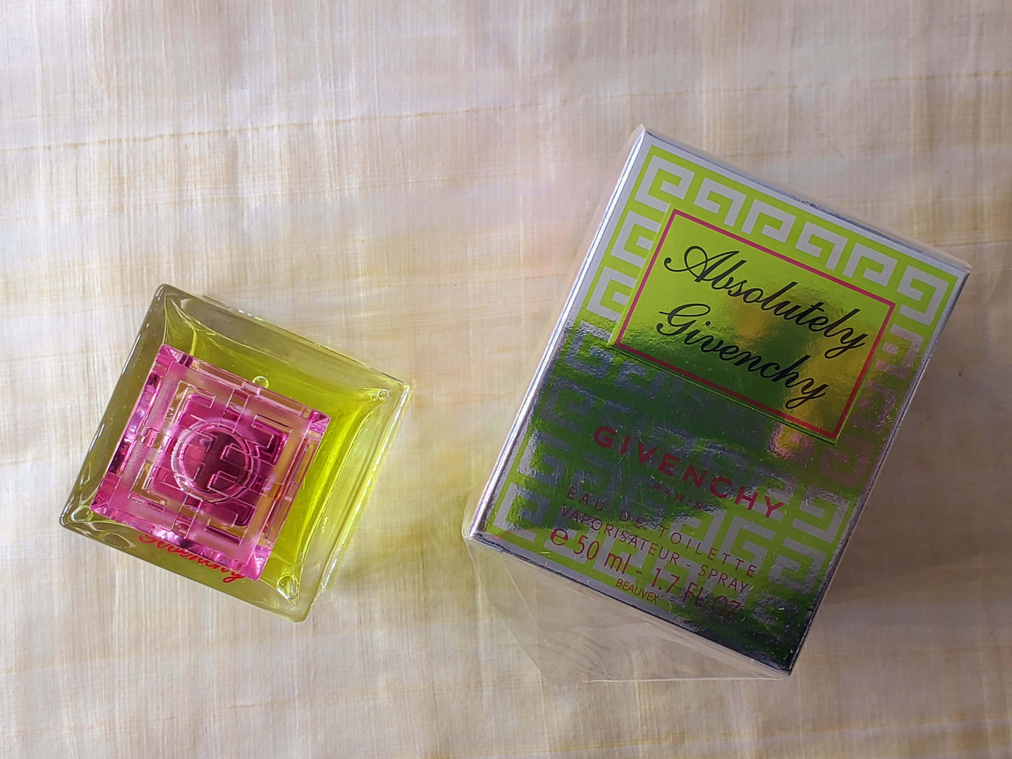 Absolutely Givenchy for women EDT Spray 50 ml 1.7 oz, Rare, Vintage, Sealed