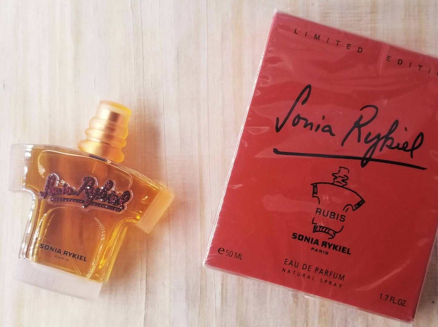Sonia Rykiel (Rubis) Limited Edition for women EDP Spray 50 ml 1.7 oz, Rare, Vintage, Sealed