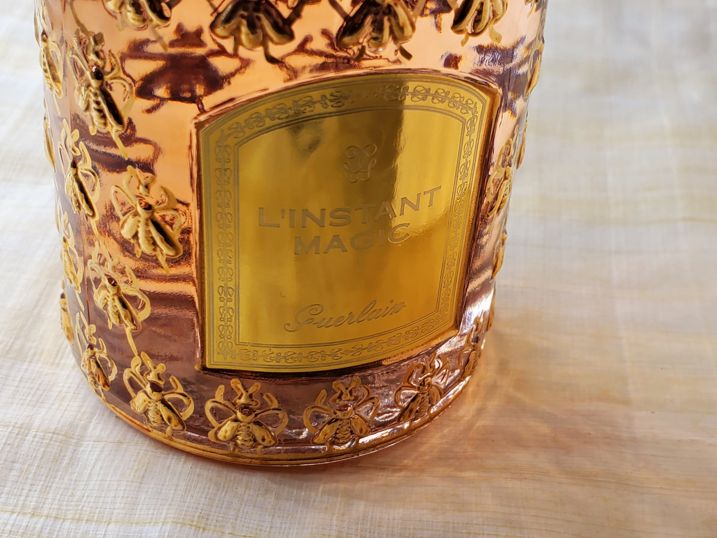 L'Instant Magic Guerlain for women EDP GOLD Bee Bottle 250 ml 8.5 oz, Vintage First Edition 2007, Rare
