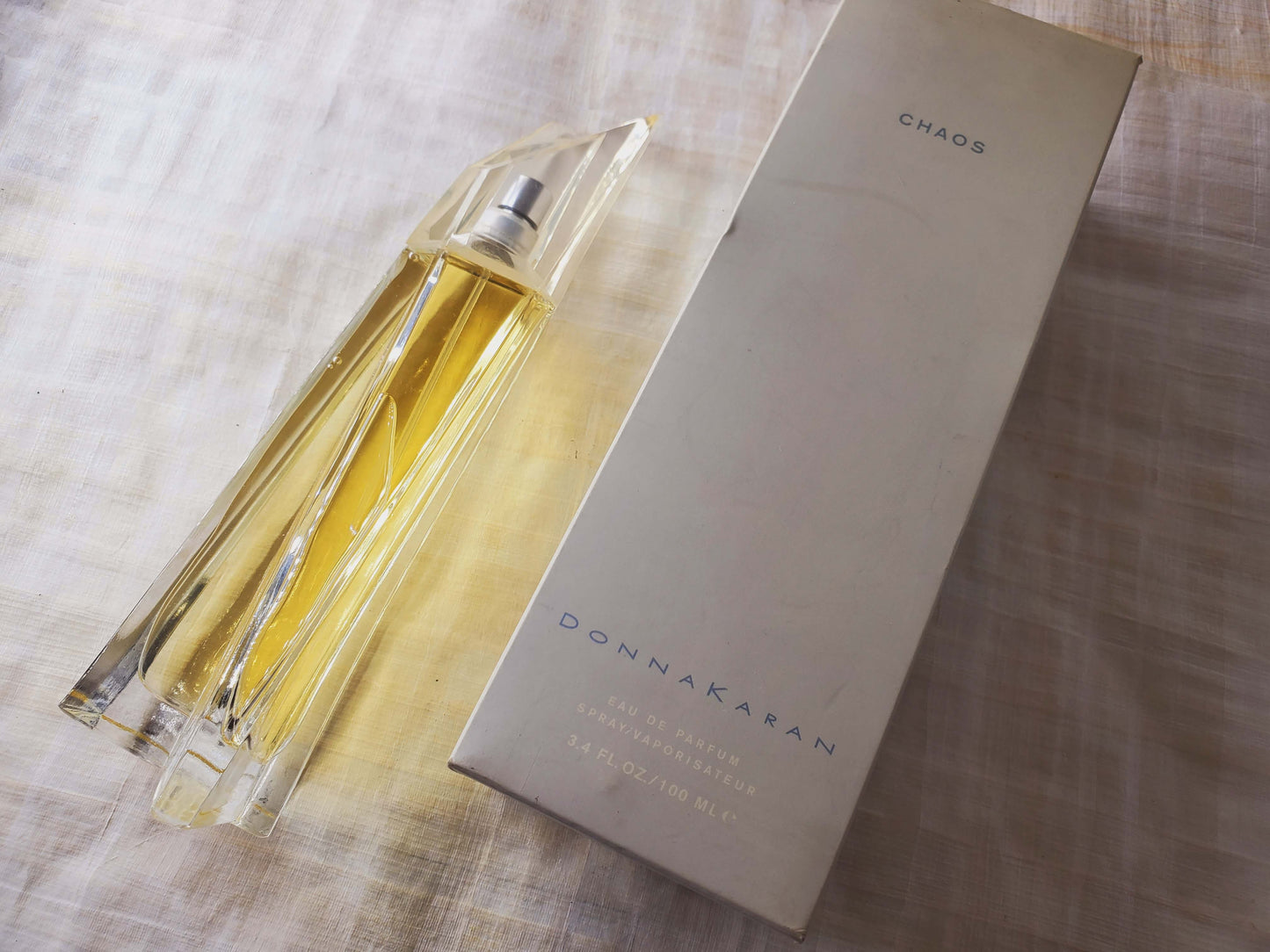 Donna Karan Chaos 1996 for women EDP Spray 100 ml 3.4 oz, Vintage, Rare