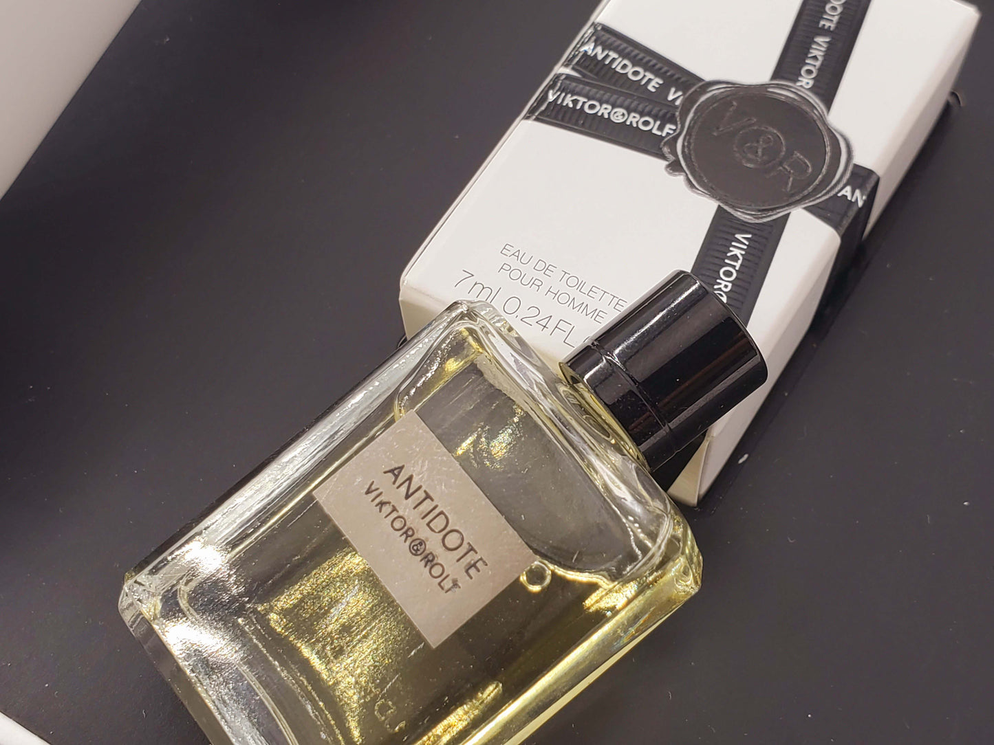 SET Antidote Viktor&Rolf for men EDT Spray 75 ml 2.5 oz + 7.5 ml + After Shave 200 ml, Vintage, Rare