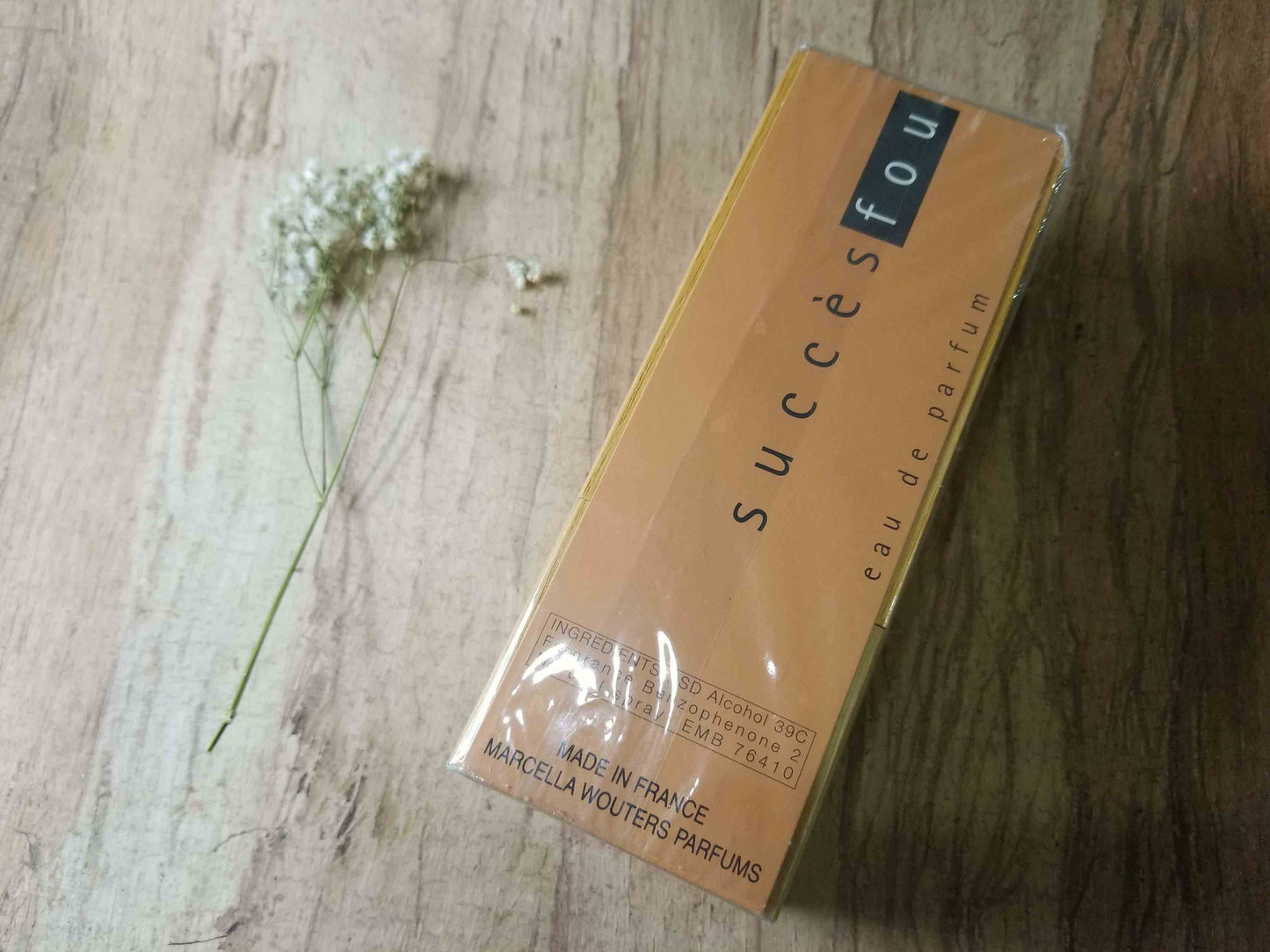 Succes Fou Marcella Wouters for women EDP Spray 50 ml 1.7 oz, Vintage, Rare, Sealed