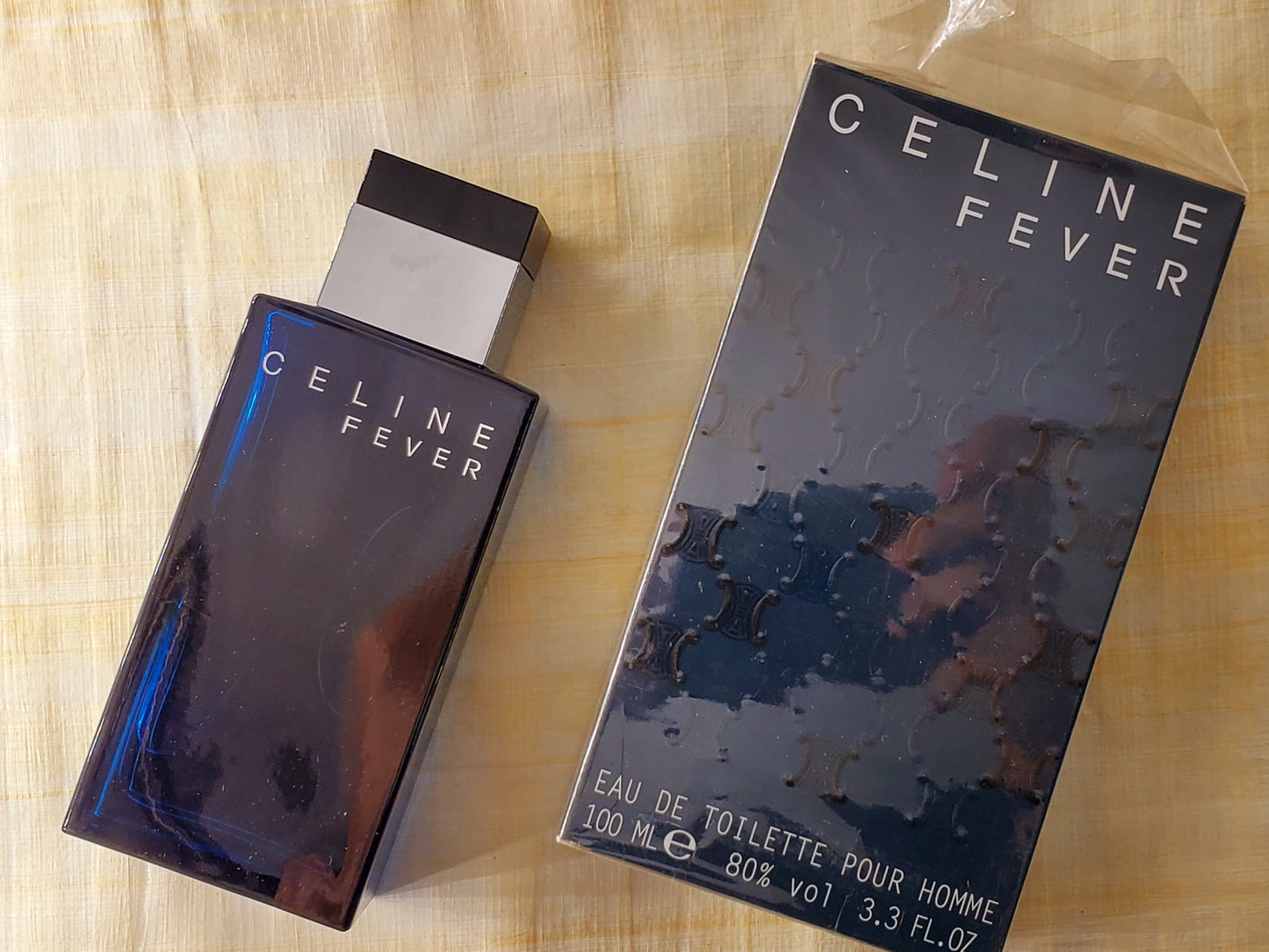 Fever pour Homme Celine for men EDT Spray 100 ml 3.4 oz, Vintage, Rare, Sealed