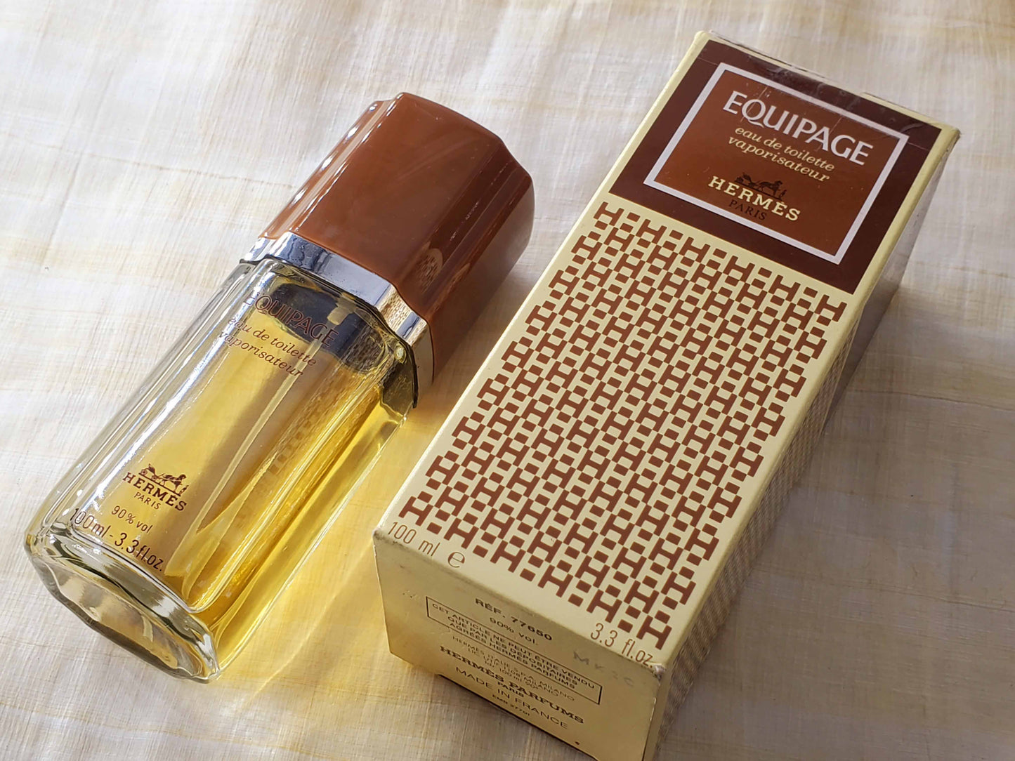 Equipage Hermes First Release 1970 for men EDT Spray 100 ml 3.4 oz, Rare, Vintage, As Pic USED