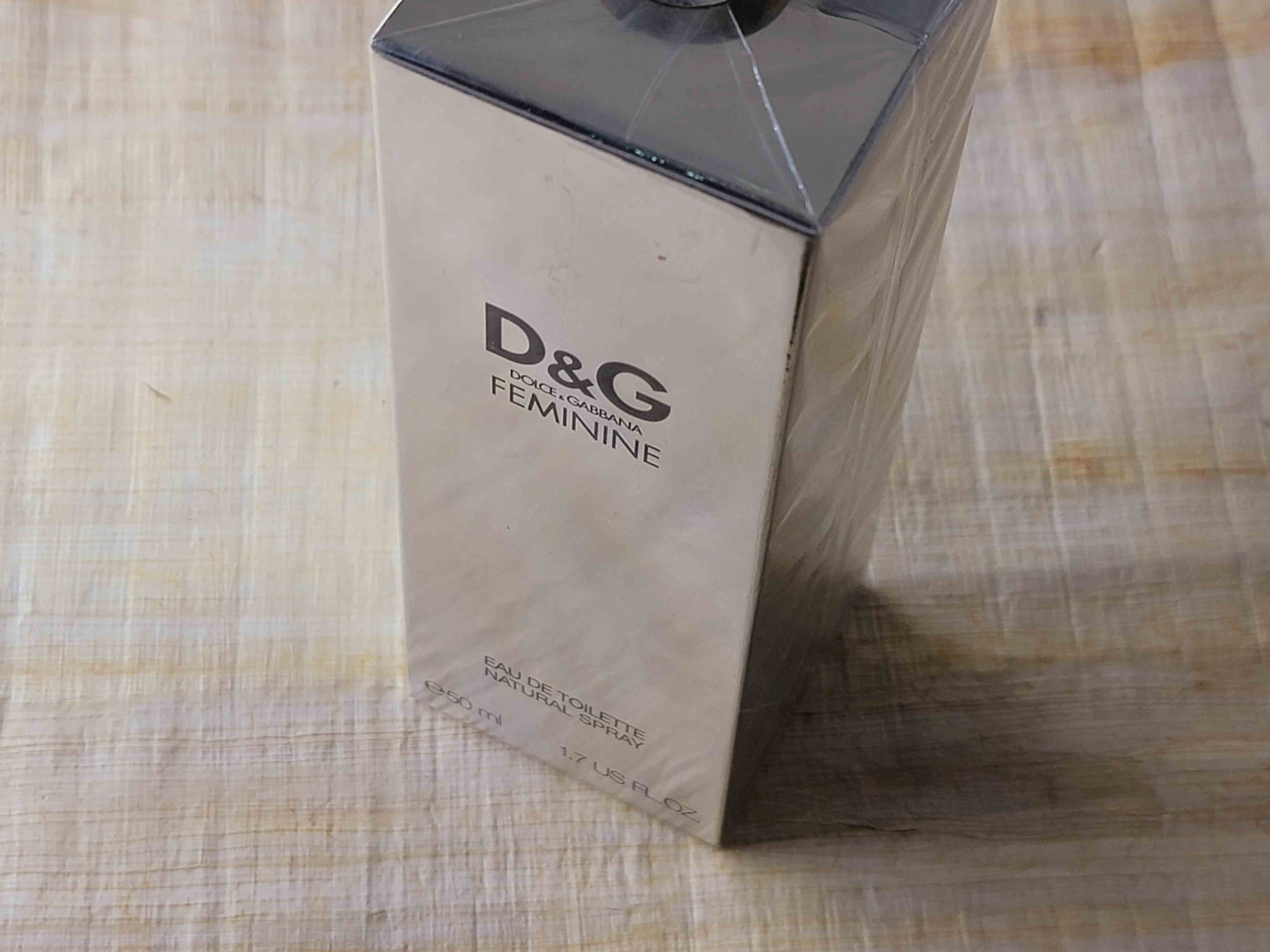 Dolce & Gabbana Feminine EDT Spray 100 ml 3.4 oz Or 50 ml 1.7 oz, Vintage, Rare, Sealed