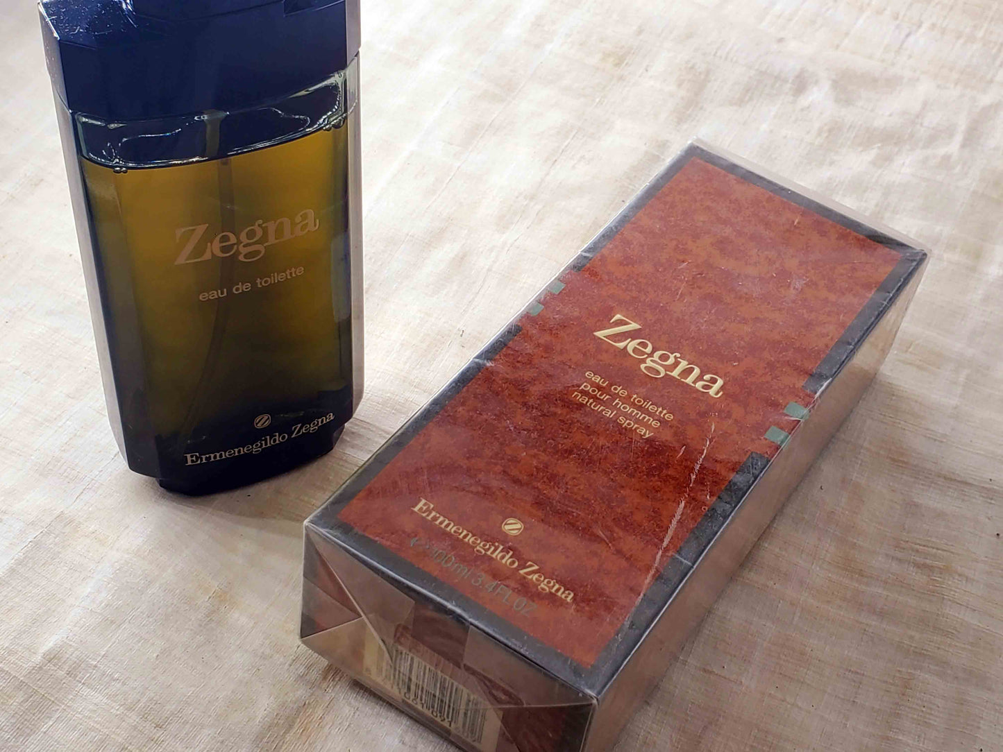 Zegna Pour Homme Ermenegildo Zegna for men EDT Spray 100 ml 3.4 oz OR 50 ml 1.7 oz, Rare, Vintage, Sealed