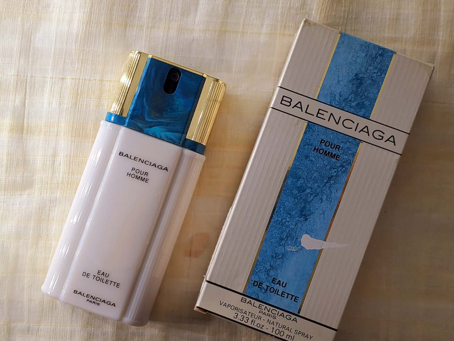 Balenciaga Pour Homme EDT Spray 100 ml 3.4 oz OR 50 ml 1.7 oz OR 30 ml 1 oz, Vintage, Rare