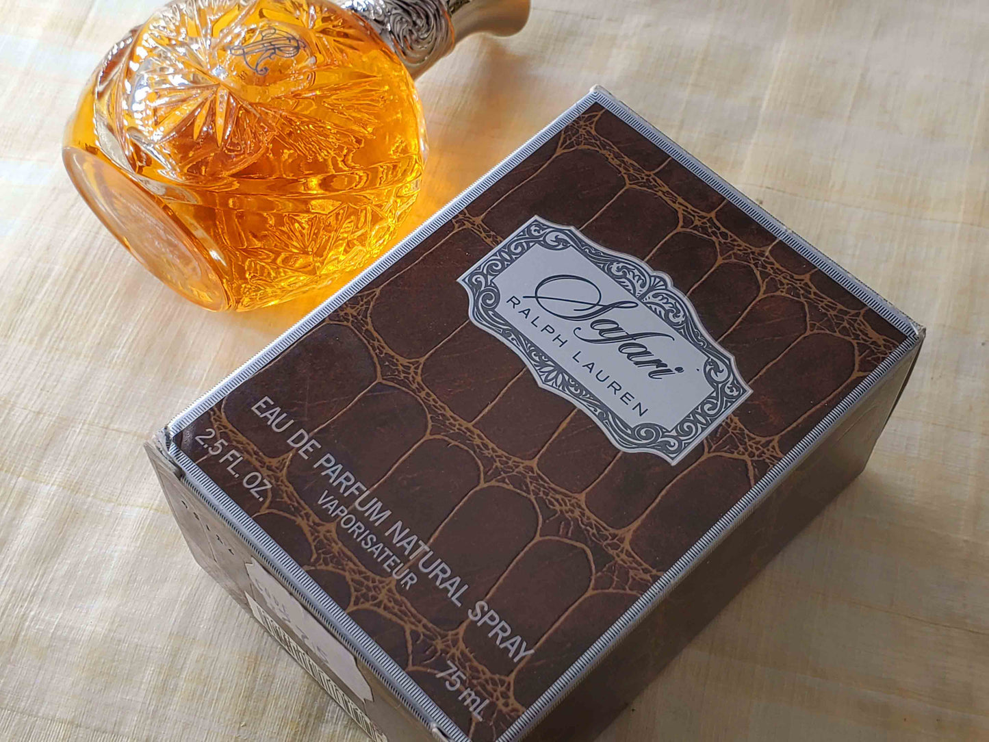 Safari Ralph Lauren Cosmair for women EDP Spray 125 ml 4.2 oz Or 75 ml 2.5 oz, Rare, Vintage