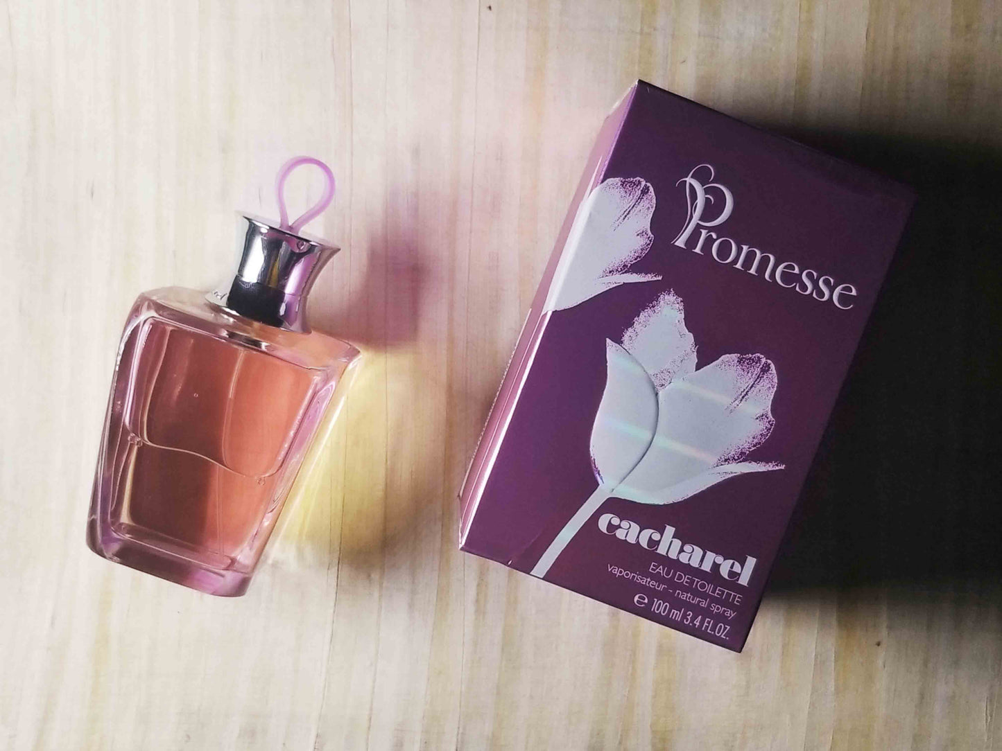 Promesse by Cacharel EDT Spray for women Spray 100 ml 3.4 oz Or 50 ml 1.7 oz, Vintage, Rare, Sealed