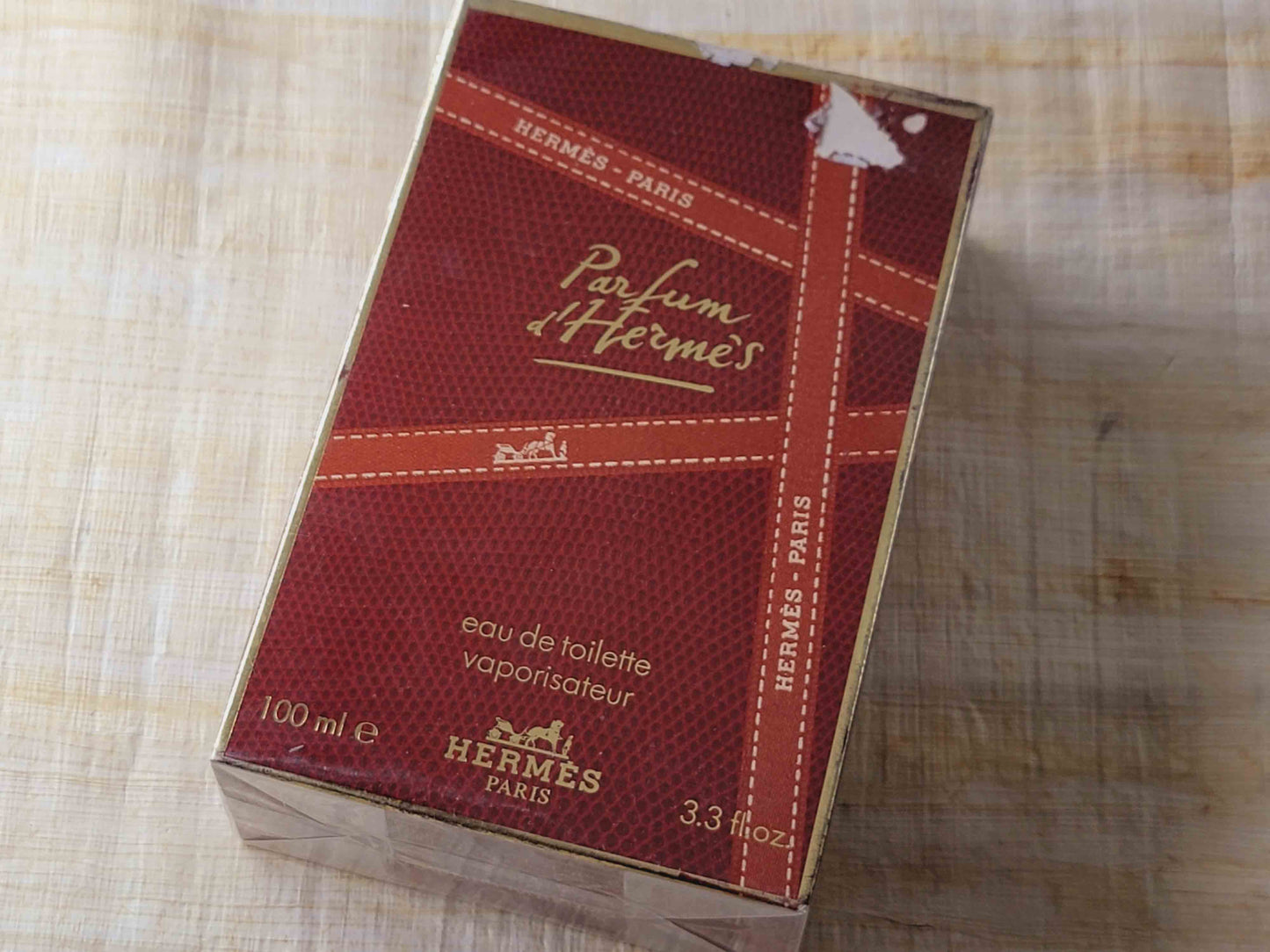 Parfum d' HERMES-Hermes EDT Spray 100 ml 3.4 oz Or 50 ml 1.7 oz OR 30 ml 1 oz, Vintage, Rare, Sealed
