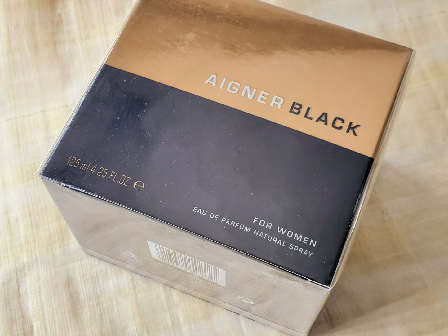 Aigner Black Etienne for women EDP Spray 125 ml 4.2 oz, Vintage, Rare
