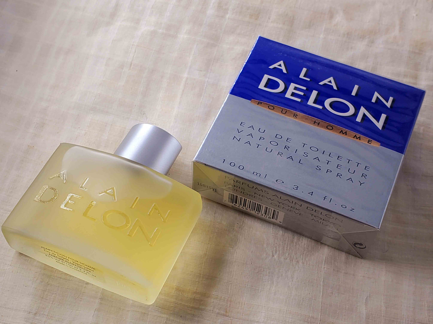 Alain Delon Pour Homme for men EDT Spray 100 ml 3.4 oz, Vintage, Rare, Sealed
