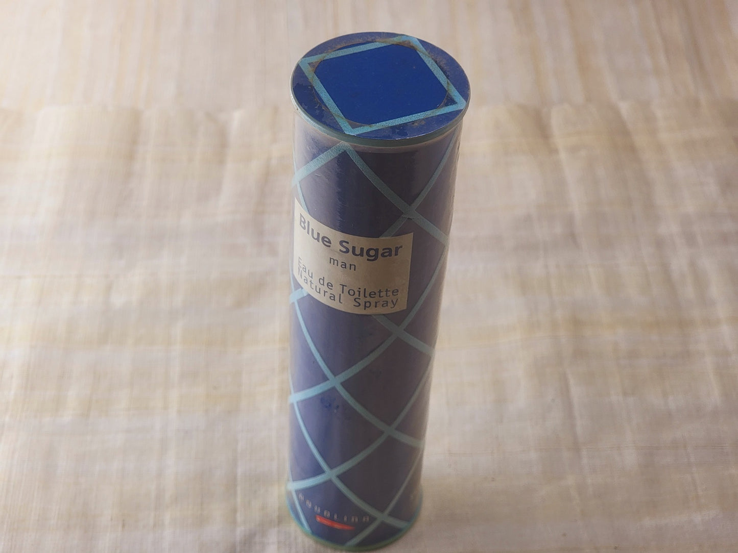 Blue Sugar Aquolina for men EDT Spray 100 ml 3.4 oz, Rare, Vintage, Sealed