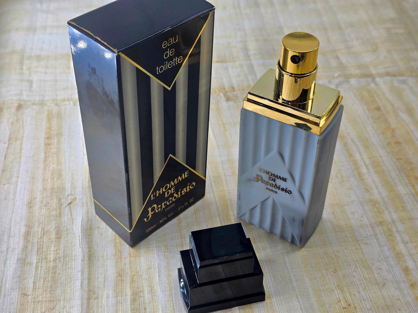 L'Homme de Paradisio Logos 1989 EDT Spray 100 ml 3.4 oz, Vintage, Rare