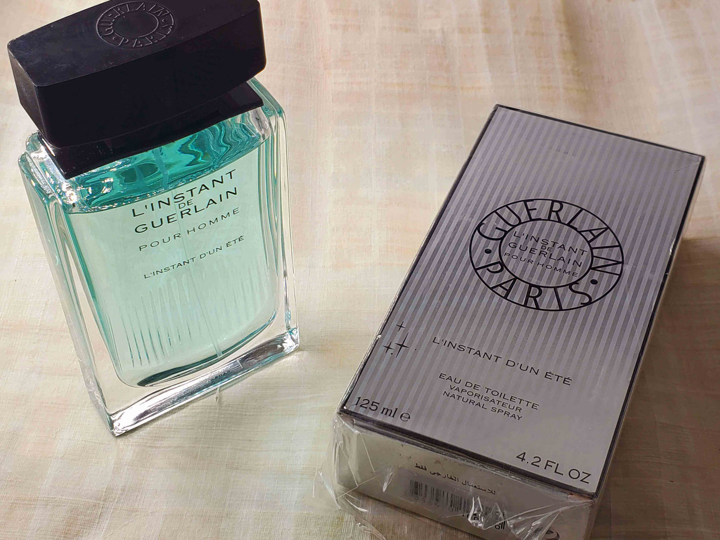 L'Instant d'un Ete pour Homme Guerlain for men EDT Spray 125 ml 4.2 oz, Rare, Vintage, Sealed