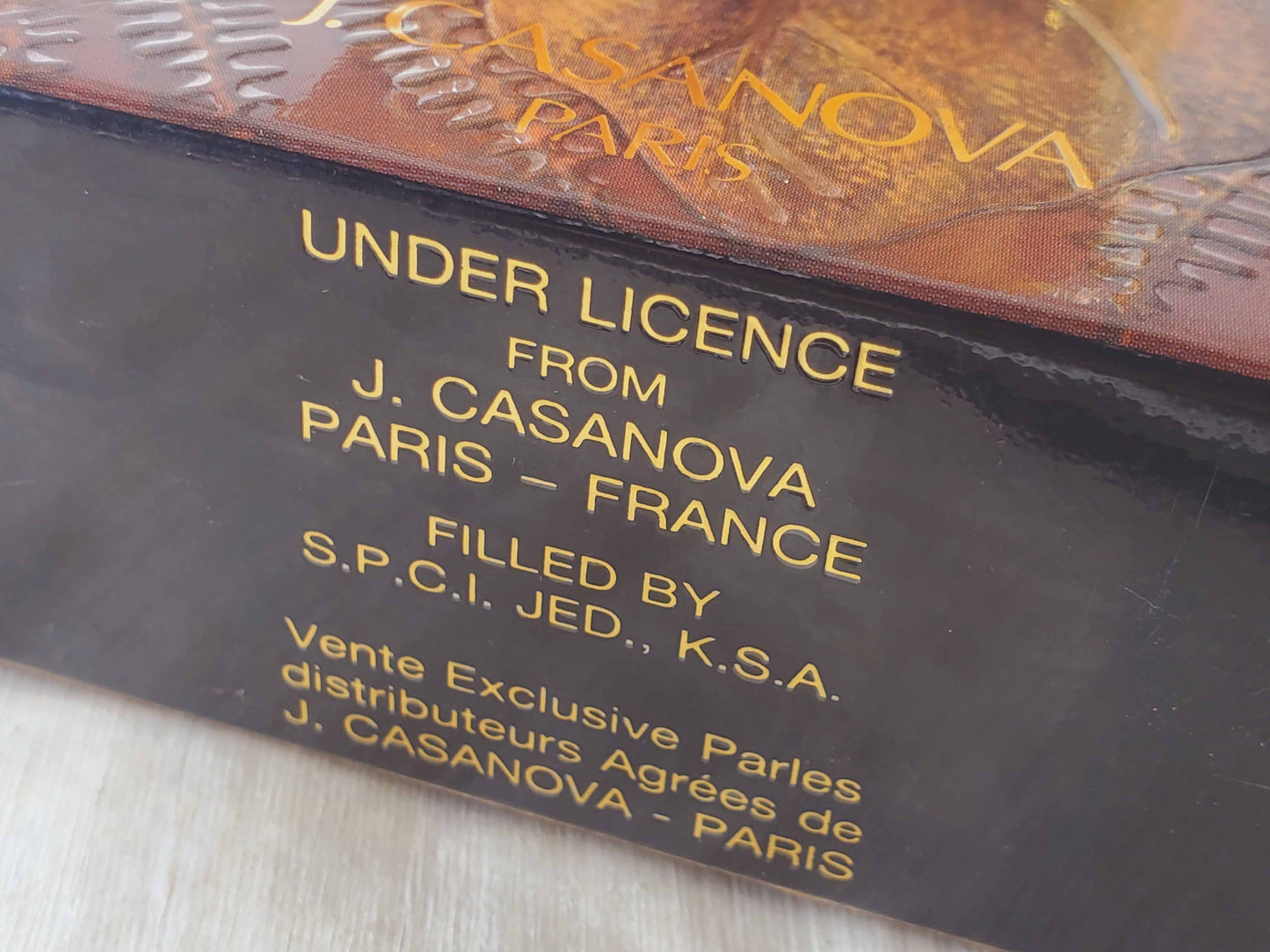Souvenirs J. Casanova for Women EDP Spray 100 ml 3.4 oz, Vintage, Rare